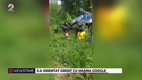 S-a orientat greșit cu mașina Google